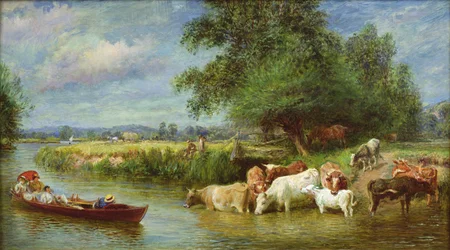 Ein Sommertag auf der Themse